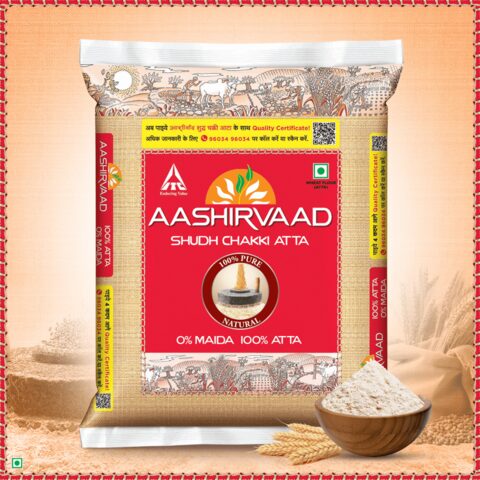 Aashirvaad Shudh Chakki Atta (100% Atta, 0% Maida)